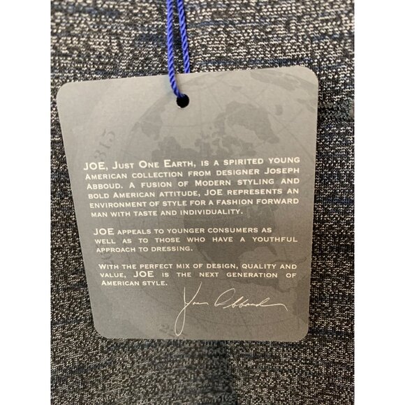 Joseph Abboud Slim Fit Blazer XXL Slim Modern Fit RA10087 Marled Knit Stretch - Picture 11 of 12